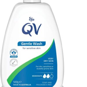 QV Gentle Wash (500g) Body Wash for Dry, Sensitive Skin